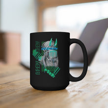 Load image into Gallery viewer, Brew Crew Oni Mascot Mug!! (black)