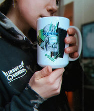 Load image into Gallery viewer, Brew Crew Oni Mascot Mug!! (white)